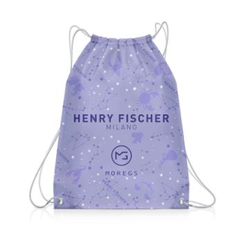 魔集&亨利世家 HENRY FISCHER联名款 紫色运动抽绳包