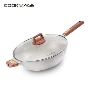 Cook Mage 酷迈吉 麦饭石不粘锅炒锅28-32cm