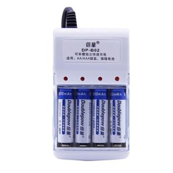 倍量充电电池套装: 1.2V可充5号7号电池AA 五号1000充电电池