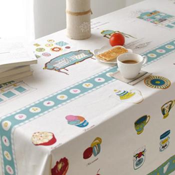 凯诗风尚 韩系棉麻桌布 水果图案