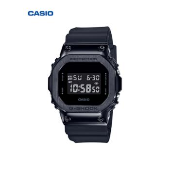 卡西欧GM-5600B-1PR学生小方块电子手表