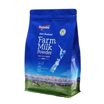 纽仕兰牧场 新西兰 进口青少年儿童成人高钙全脂奶粉 1kg