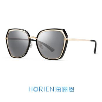 海俪恩 太阳眼镜女款防紫外线显瘦大框墨镜