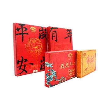 金益茶业 “岁岁平安、年年有余” 组合礼盒 250g*2砖/盒 广西黑茶