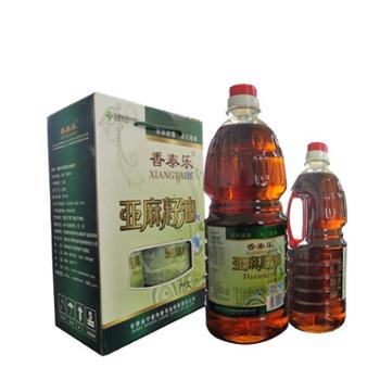 曦方 香泰乐 亚麻籽油 礼盒装 2.5L*2桶