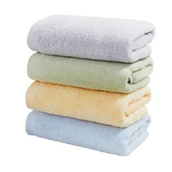 洁帛 四条装全棉毛巾 柔软家用毛巾，四条装。