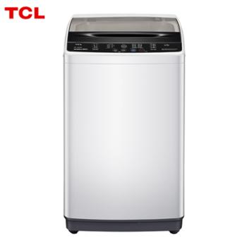 TCL 6公斤 全自动波轮洗衣机 二级能效 家用租房宿舍神器 亮灰色 TB-V60A