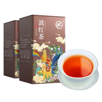 川红 2024年新品特级滇红工夫红茶150g*2盒