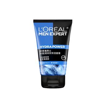 欧莱雅/L’OREAL 男士水能双效洁面 100Ml