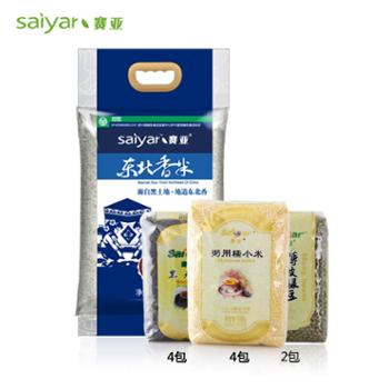 东北5kg*1+黑香米500g*4+糯小米500g*4+绿豆500g*2