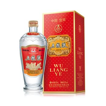 五粮液 交杯牌 52度 500ml 浓香型 白酒