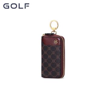 高尔夫（GOLF）钥匙包女时尚印花卡包 W141673