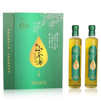 百丈泉 新工艺盒茶油（绿） 500*2