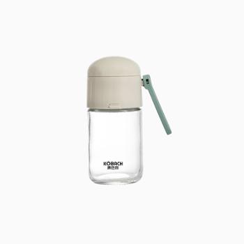 康巴赫 定量盐罐防潮易清洗玻璃密封调料瓶 定量调味瓶180ml*1只装