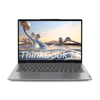 联想/lenovo ThinkBook14 14英寸轻薄笔记本电脑 娱乐游戏办公商务学习电脑13代i5-13500H 16G 1T 2.2K 银灰色