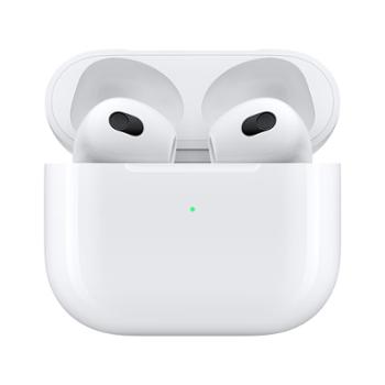 Apple苹果蓝牙耳机 配闪电充电盒 适用多种苹果产品 无线耳机AirPods (第三代)