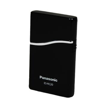 松下/Panasonic 薄型片剃须刀 ES-RC20 金属外壳干电池式