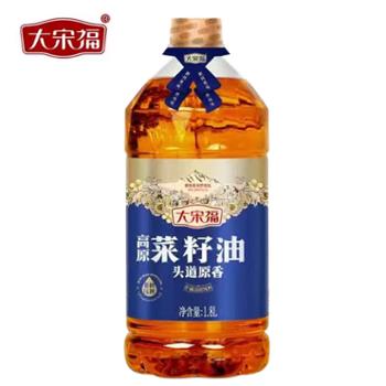 大宋福 传统压榨 头道原香菜籽油 1.8L/桶