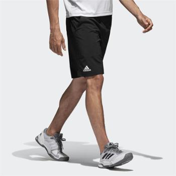 Adidas阿迪达斯男裤 运动休闲训练跑步速干透气短裤B45800-S