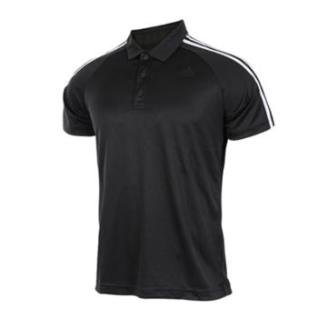 阿迪达斯男装运动休闲透气短袖T恤网球POLO衫BK2601