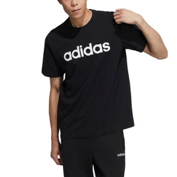 阿迪达斯adidas neo男装夏季运动短袖T恤GP4887