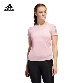 阿迪达斯 adidas 女装运动休闲短袖T恤 FM5813