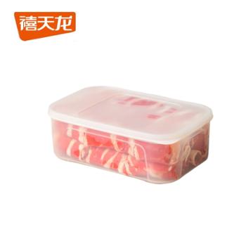 禧天龙 冰箱保鲜盒食品级冰箱收纳盒密封盒蔬菜水果冷冻盒1.8L*1