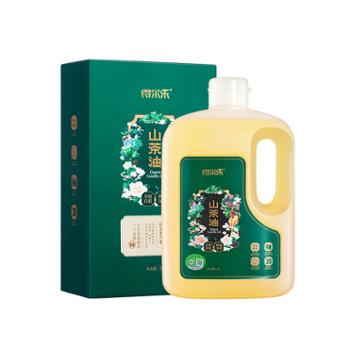 得尔乐  有机油茶籽油低温压榨一级食用油 2L