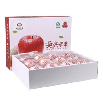果哒哒 延安红富士苹果12枚 85mm9斤