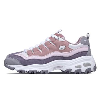 斯凯奇 Skechers 女子系带休闲运动鞋熊猫鞋 13141