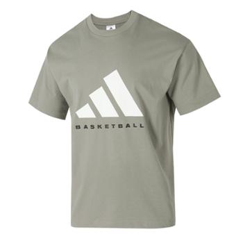 阿迪达斯 adidas 男女ADI BB TEE短袖T恤 JD6127