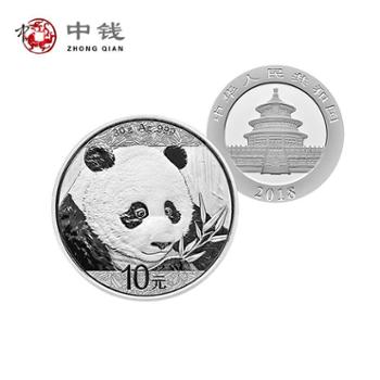 中国金币 2018年30克熊猫银币
