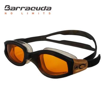 美国巴洛酷达Barracuda大框舒适双重防雾游泳眼镜#12220