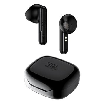 JBL C260TWS 真无线蓝牙耳机半入耳式运动游戏通话耳机黑色