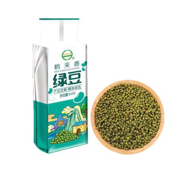 鹤来香 绿豆真空包装 500g