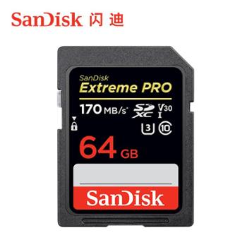 闪迪/SanDisk SD卡相机内存卡Class10 4K高清 64g 128g 256g