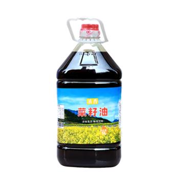 华饴 浓香型 压榨菜籽油 5L