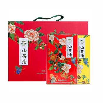 蜂凌三韵 山茶油精美礼盒 1000ml*2