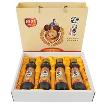 新利丰 安康芝麻小磨香油 礼盒装 320mlx4瓶
