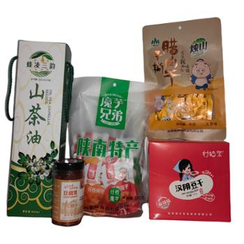 老秦人 山茶油魔芋组合 1200g+500ml