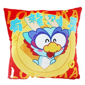 康之宝马上腾龙系列抱枕42cm