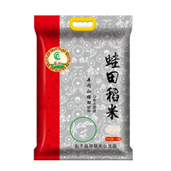 琴联 香米蛙田稻米大米 新米上市 5KG