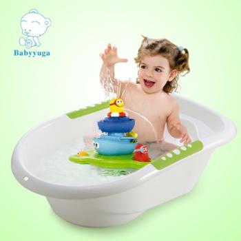 婴儿浴盆宝宝洗澡盆加厚小孩儿童沐浴盆新生儿用品洗浴盆