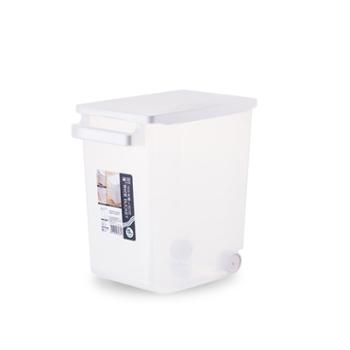 茶花 塑料杂粮收纳箱米桶17L 2310