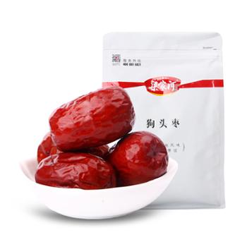 梁家河 陕西特产狗头枣白袋 500g