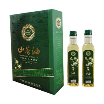 鄂农祥 精品山茶油 500ml*2瓶