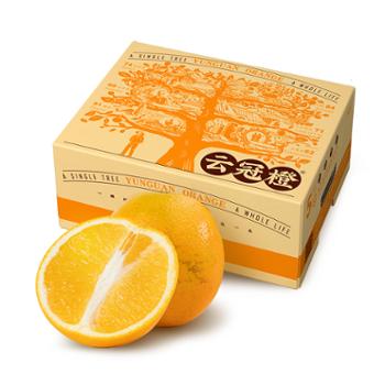 佳明宜购 云南云冠橙冰糖橙礼盒装 60~65mm果径 10斤