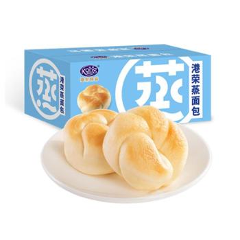 港荣/Kong WENG 蒸面包 淡奶味/奶黄味 460g