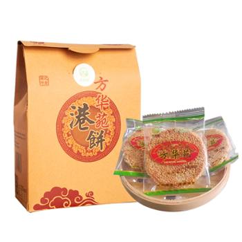 笃圆 湖北黄石特产港饼茶油桂花味 500g