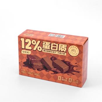 中佰芙 12%蛋白威化 巧克力味 72g
